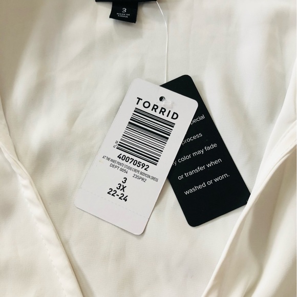 NWT Torrid At The Knee Ponte Studio Crepe Bodycon Dress Size 3X - Picture 9 of 15